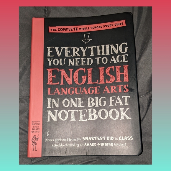 5/$25 Everything You Need to Ace English Language Arts in One Big Fat Notebook - Picture 6 of 10
